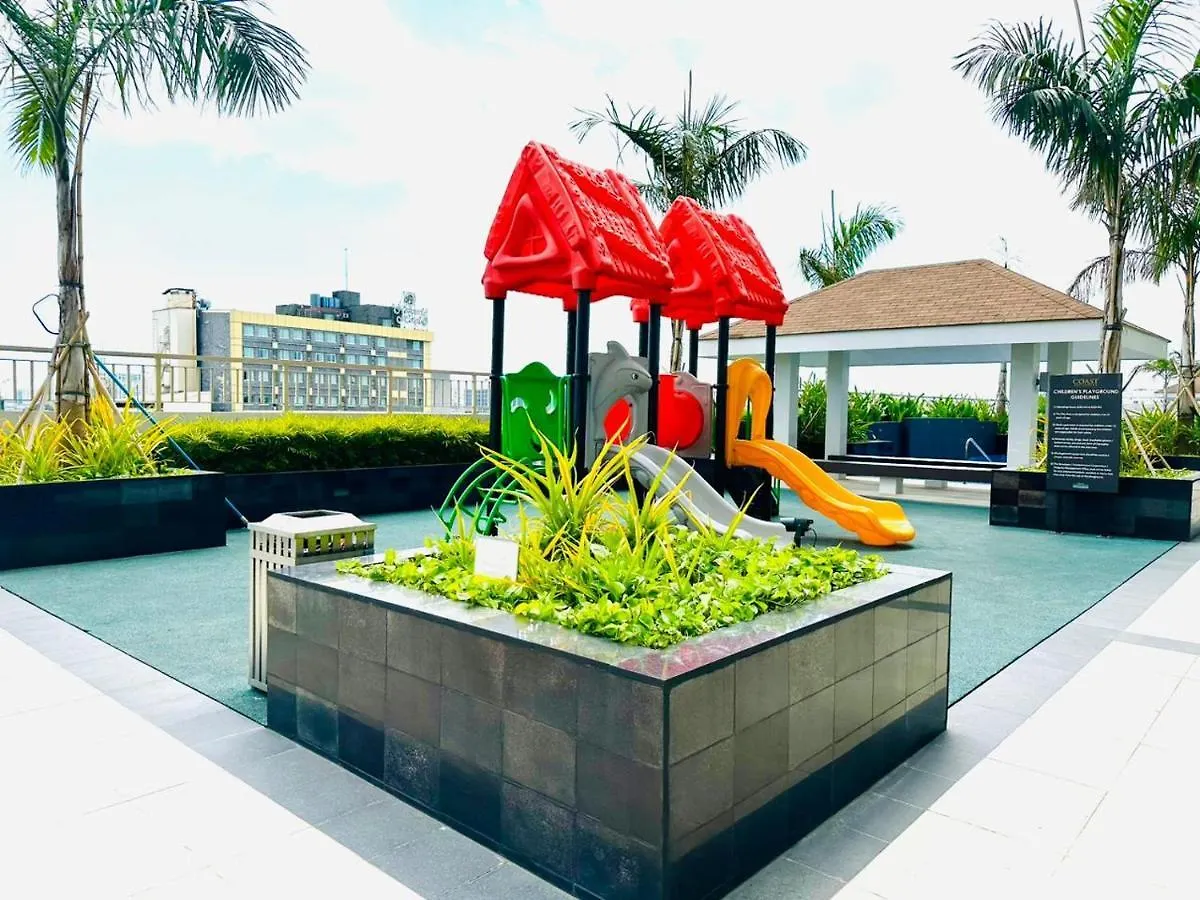 Coast Residences - 2 Bedroom With Balcony Facing Mall Of Asia, Manila Bay & Pool View Pasay